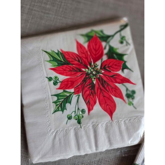 Vintage Hallmark bridge tablecloth and napkins - Picture 8 of 8